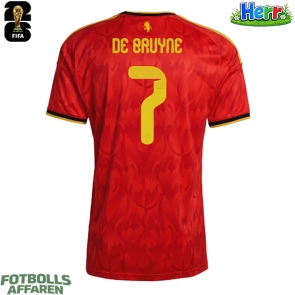 Belgien Kevin De Bruyne #7 Hemmatröja VM 2026 Kortärmad